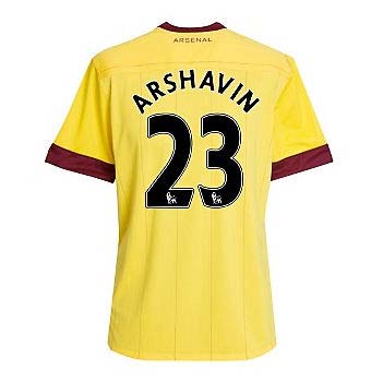 2010-11 Arsenal Nike Away Shirt (Arshavin 23) - Kids