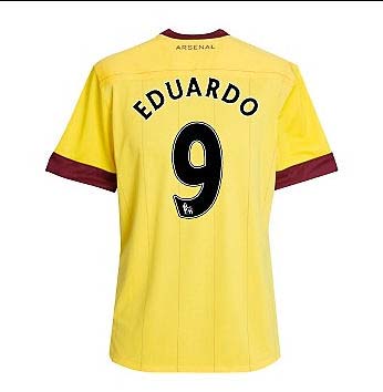 2010-11 Arsenal Nike Away Shirt (Eduardo 9) - Kids