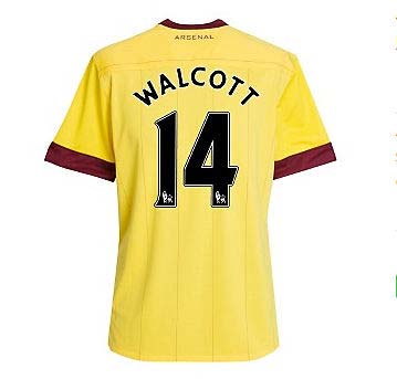 2010-11 Arsenal Nike Away Shirt (Walcott 14) - Kids