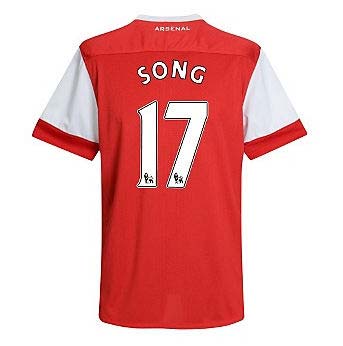 2010-11 Arsenal Nike Short Sleeve Home Shirt (Song 17) - Kids