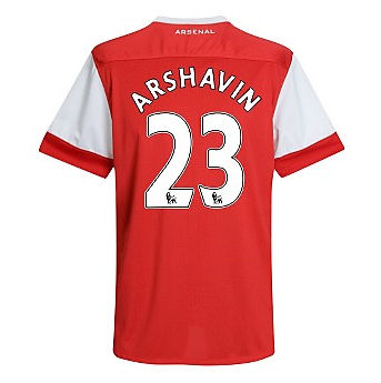 2010-11 Arsenal Nike Short Sleeve Home Shirt (Arshavin 23) - Kid