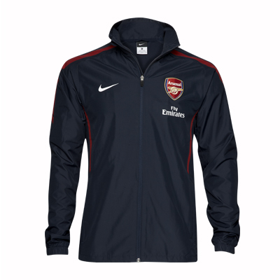 2010-11 Arsenal Nike Woven Warm Up Jacket (Black)