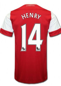 2010-11 Arsenal Nike Home Shirt (Henry 14)